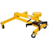 1000lbs Folding Engine Stand,Geared Rotating Head,360 Degree Adjustable Mounting Head,Yellow Color W465P265566