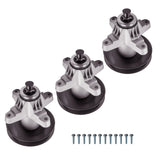 ZUN 3 Pack Spindles Assembly for Cub Cadet 50" Deck 918-04125 918-04125B 918-04125C 35123143