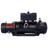 Winch-13500 lb. Load Capacity Electric Winch -12V DC Power for Towing Truck Off Road, with Wireless W465127135