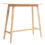 ZUN Wood Bar Table, Natural Oak Finish, 17.72 in x 47.24 in x 42.01 in 58918.00OAK