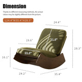 Comfortable Glider Rocking Chair, High-Quality Upholstery Glider Chair, Solid Wood Frame, Perfect W2105P145993