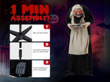 5 FT Maid Halloween Standing Decoration 47409661