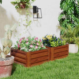 ZUN 2pcs Garden Bed （Prohibited by WalMart） 97383427