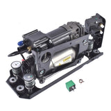 Air Suspension Compressor Pump with Valve Block & Relay Replacement for BMW 5er 535i 550i 7er 740i 20833754