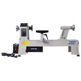 12" x 18" Wood Lathe, Benchtop Wood Lathe Machine 3/4 HP Infinitely Variable Speed 650-3800 RPM for W465P189745