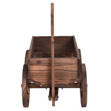 Wooden flowerpot frame, cart planting pot. 98788798