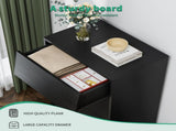 4 Drawer Double Dresser Features Vintage-style and Bevel Design 92816844