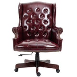 ZUN Executive Office Chair - High Back Reclining Comfortable Desk Chair - Ergonomic Design - Thick W133360438