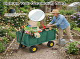 3-in-1 Oversized Steel Garden , 880lbs Pullable Mesh Metal Garden, All-Terrain Utility 63029930