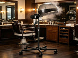 Professional Hair Steamer for Deep Conditioning, 11.81" Hooded Ionic Standing Hair Steamer with 2 49008674