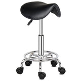 Saddle Stool Ha Ha Feet Rotation Bar Stool Black 56765633