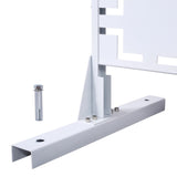 Outdoor & Indoor Privacy Metal Privacy 76" H48" W, Freestanding Decorative Privacy W465P193207