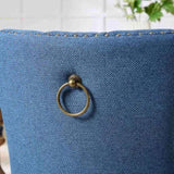 Nikki Collection Modern, High-end Tufted Solid Wood Contemporary Flax Upholstered Linen Dining Chair W1143P233650