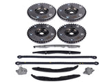 Timing Chain Kit w/ Tensioner Guide & Phaser Replacement for Ford F-150 Edge Fusion, Lincoln 05281063
