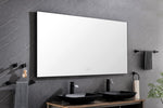 ZUN 72x 36Inch LED Mirror Bathroom Vanity Mirror with Back Light, Wall Mount Anti-Fog Memory Large W127253476