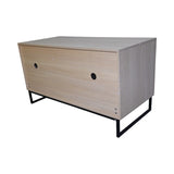 Modern Wooden Cat House with Scratching Mat - 24.45" x 21.46" x 25.98", 72.6 lbs W1412P271586