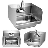 Wall mounted sink with faucet 59393047