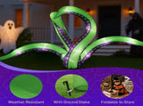 2 Pack Halloween Inflatable Octopus Tentacles Outdoor Decorations, Blow Up Hanging Decoration with 48247930