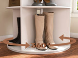 Rotating Shoe Rack Tower, 6-Tier Spinning Shoe Rack, Free Standing 360&deg Revolving Shoe Organizer, 56550516