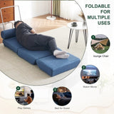 Single Sofa Chair Foldable Single Sofa Bed with Pillow,Portable Foldable Sofa Bed,Leisure Sofa W2113P181632