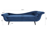 Chaise Lounge with Scroll Arm W68034301