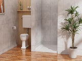 Goodyo 36"x36" Shower Pan 3.3" Height Single Threshold Shower Base in Slate White, Anti-slip D163121898