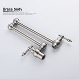 Folding faucet Pot Filler Faucet Wall Mounta 65820499