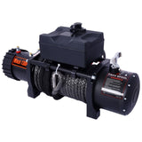 Winch-13000 lb. Load Capacity Electric Winch -12V DC Power for Towing Truck Off Road, with Wireless W465127134
