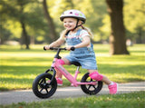 Toddler Balance Bike for 2-5 Years - Adjustable Height, 6.3LBS Lightweight & 11" Foam Tires-Pink 91460819