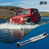 Dual Steering Stabilizer Kit for Jeep Cherokee XJ 84-01 Wrangler TJ 97-06 62247430