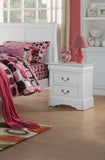Louis Philippe III White Finish Nightstand B2726P261215