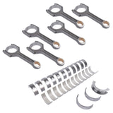 11247624615 6PCS Connecting Rods with Bearing & Crankshaft Bearing for BMW N55B30A 3.0L 11247586492 99050834