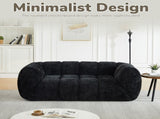 Chenille Pure Foam Sofa, Quilted Cloud Sofa, Deep-Seat Chenille Pure Foam Sofa, Comfortable W834P442227