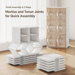 ZUN A row of ten-layer foldable and stackable multi-size shoe racks is easy to assemble, with high 29082008