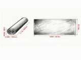 3x100FT Driveway Fabric, 4OZ Non Woven Geotextile Landscape Weed Barrier for French Drains 79413595