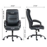 High backrest PU material office chair9131HJ-PU-KD W3326P330194