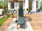 Outdoor Chaise Lounge Patio Chaise Outdoor Reclining Chair Pool Lounge Chair with N719P445623F