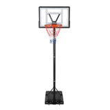 ZUN Basketball Hoop Outdoor Portable Basketball Goals, Adjustable Height 7ft - 10ft for Adults & 57794228