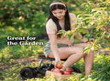Gardening Stool - Rolling Garden Seat with Tray 20706992