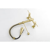 3 Functions Wall Mounted Bridge Kitchen Faucet W2287P167938