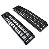 9ft Aluminum Plate Folding ATV Loading Ramp Black Pair Truck Trailer 1200 lbs 03466389