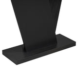 Mirod Console Table with Natural Wood Veneer,V-Base Design for Classic Versatility ,Perfect for N760P237962B