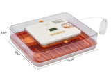 56H 56-Egg Incubator 110V 85W, Fully Automatic Turner, Upgraded LED Candler, Auto Temp & Humidity 96109226