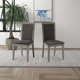 Dining Chairs Set of 2 Wood Dining Room Chair with MDF sponge Back, Kitchen Room Chair Side Chair, W876126495