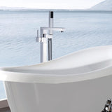 Freestanding Bathtub Faucet with Hand Shower W1533125013