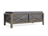 BRAVA X-BACK RIGHT CORNER BENCH, DARK GREY 57968.00DGY