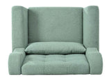 Modern Accent Chair,Teddy Fabric Living Room Chairs Comfy Reading Chair,Mid Century Accent Chair, W1028P236473