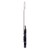 Lightning Style Electric Guitar with Power Cord/Strap/Bag/Plectrums Black & Dark Blue 86515005