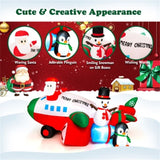 9 Feet Christmas Decoration Inflatable Santa Claus 08751470