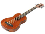 30-inch ukulele bass mahogany body with EQ, comes with speaker, cotton bag, capo, strap, picks*3, 72135147